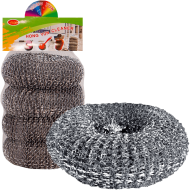 Set 4 bureți de sârmă mari 40 g